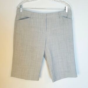 Express Design Studio Editor gray Bermuda style pants size 10 EUC